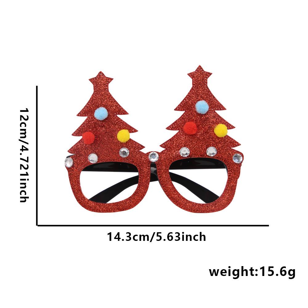 Christmas Party Eyeglass Frames: Santa, Snowman & Antler Designs for Kids