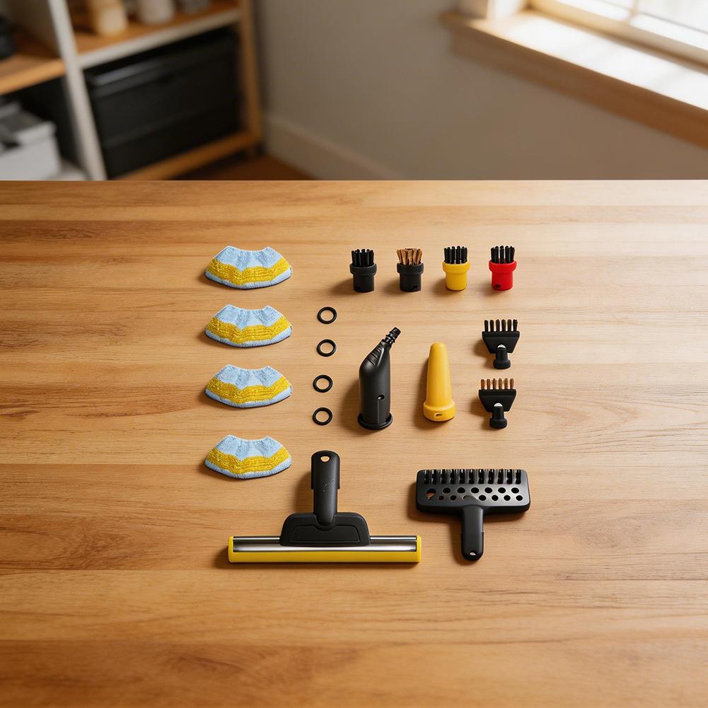 SC1 SC2 SC3 SC4 SC5 EasyFix- Steam- Mop Accessories Set Microfiber Pads Nozzle Brushes O Rings For Karcher Cleaners Repair Kit