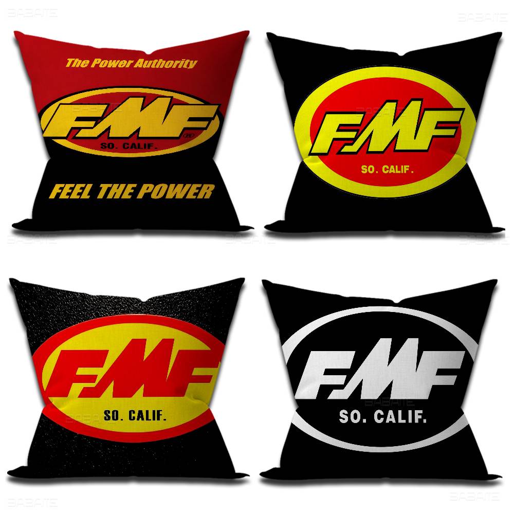 Fmf Racing Logo Pillow Gift Home Office Decoration Bedroom Sofa Car Cushion Cover Case 45X45