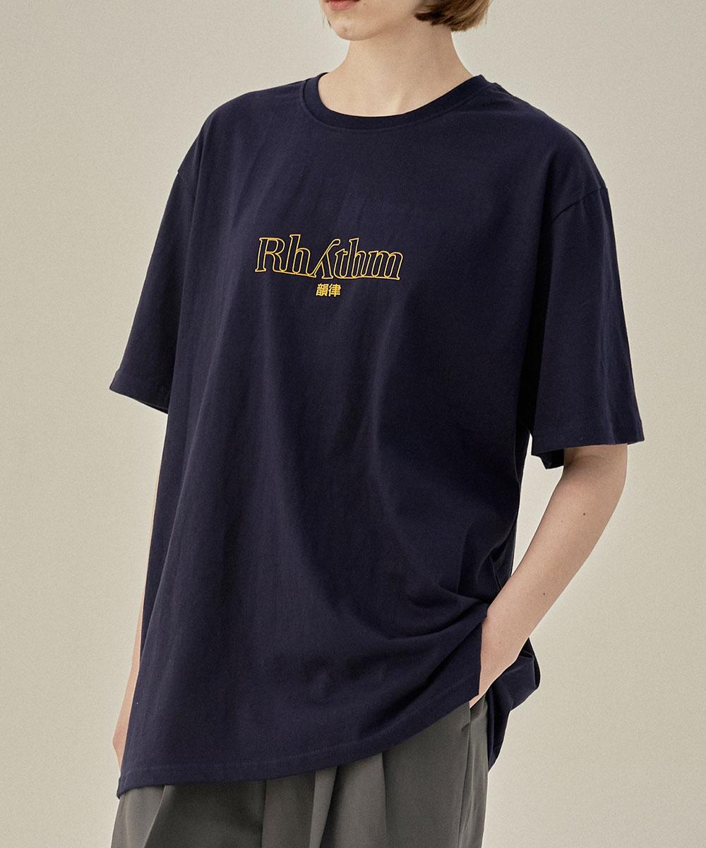 Garry Rudder Rhythm And Blues T-Shirt Navy L