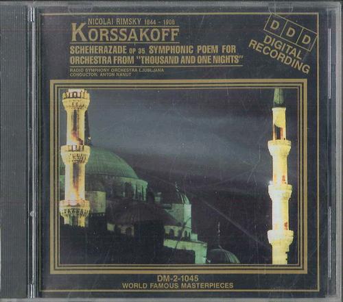 

CD NIKOLAI RIMSKYKORSAKOV SIMFONINI Scheherazade Op. 35 Symphonic Poem DM21045 GMS Productions Canada Classical Used
