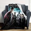 1pc Harry Potter Half-Blood Prince Flannel Blanket Soft Warm Throw for Home, Office, Travel, All-Season Cozy Bedding GiftL1251
