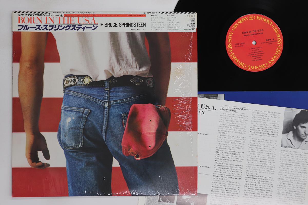 

LP Record BRUCE SPRINGSTEEN - Born In The USA 28AP2850 CBS SONY 1984 Japan Obi Rock Used
