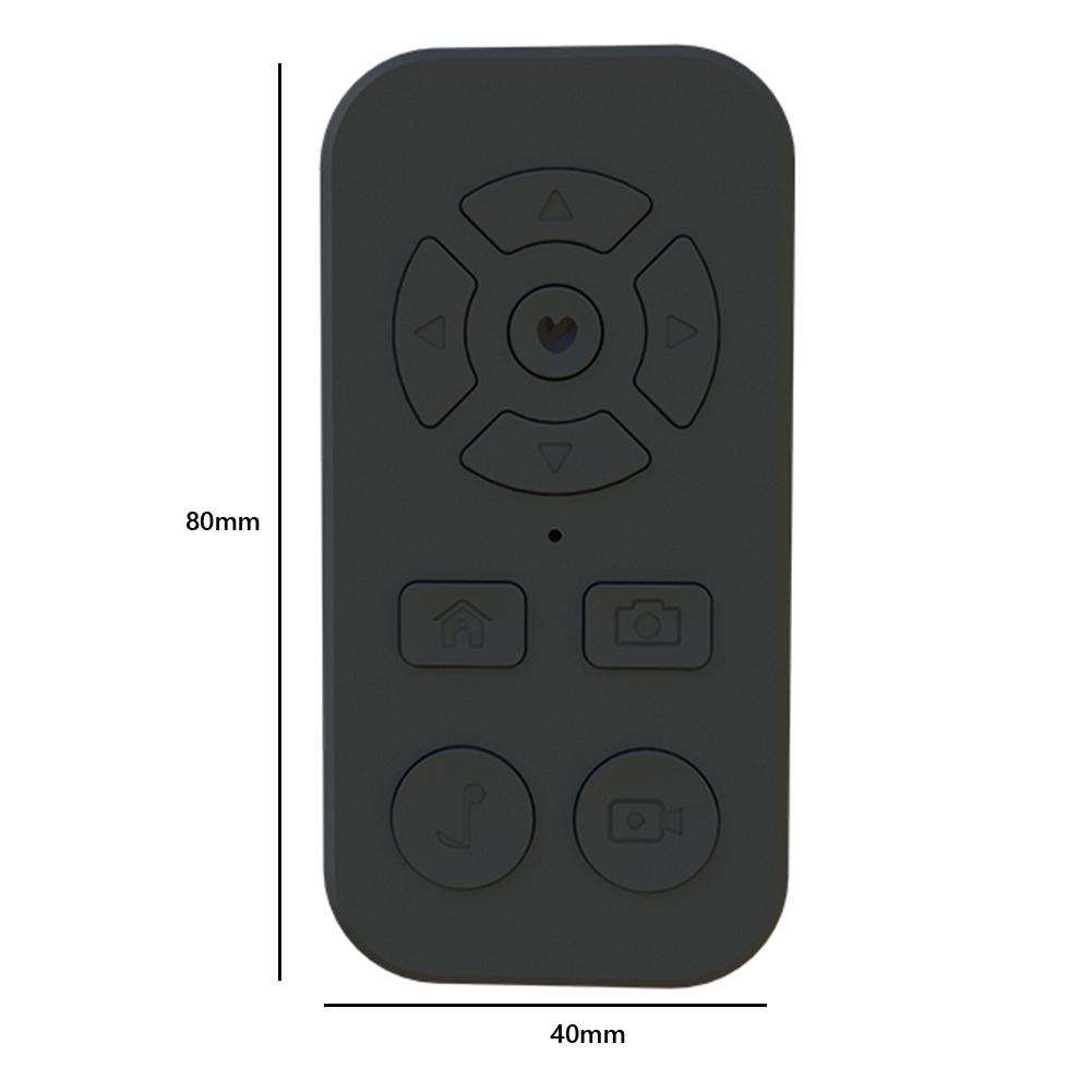 Universal Remote Control Bluetooth-Compatible Rechargeable Selfie Stick Camera Controller for Android iOS iPhone iPad Tik Tok