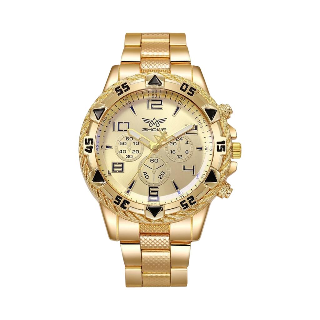 Men's Waterproof Luminous Running Alarm Clock Watch