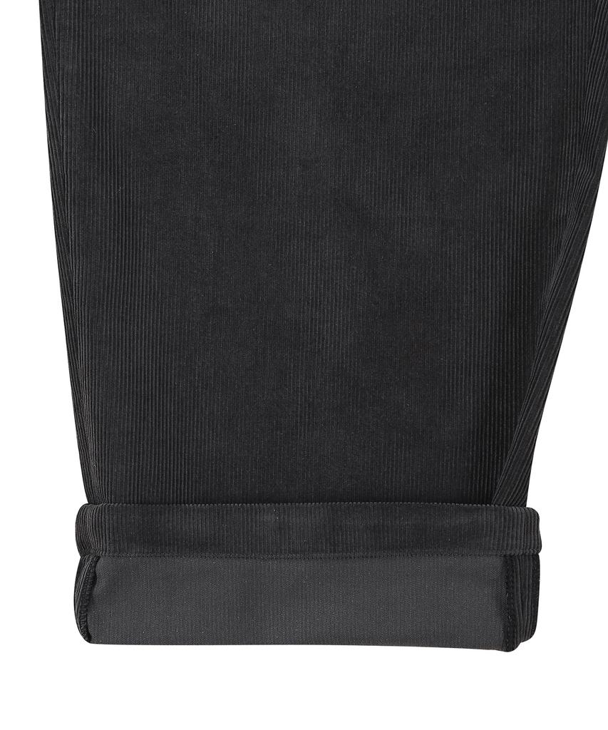 PRAIRIE Corduroy Wide Slacks (Charcoal)