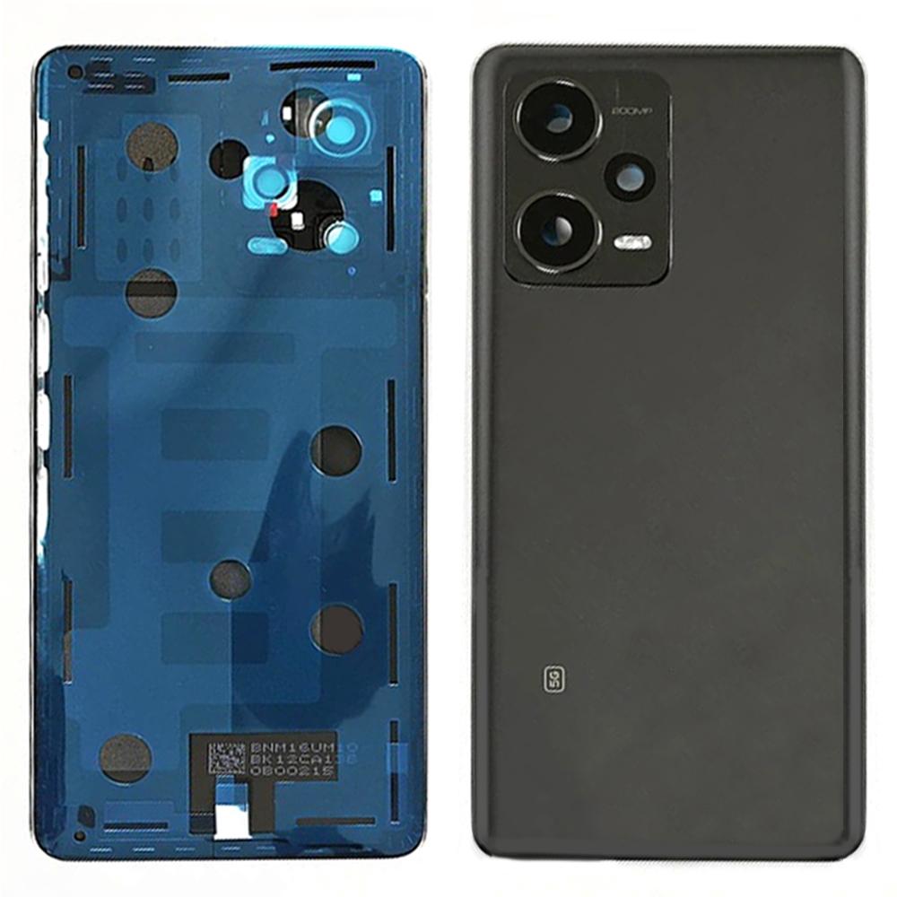 Pentru Xiaomi Redmi Note 12 Pro+ 5G Capac din spate a carcasei bateriei cu inel pentru cameră Capac lentilă Piesă de schimb