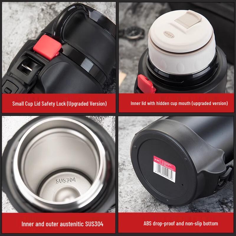 Fuguang Large Capacity Stainless Steel Insulated Travel Flask