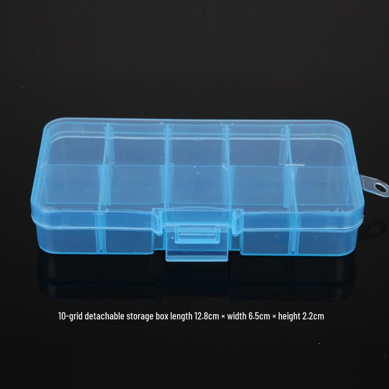 Multi-Size Transparent DIY Jewelry Storage Box Set