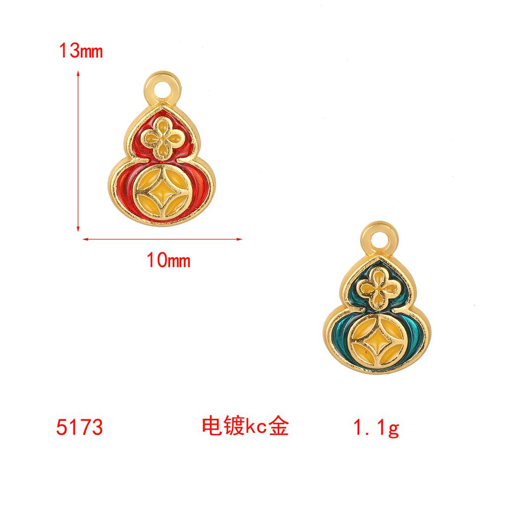 Ping An Ruyi Lucky Nafu Plate Pendant Pendant Diy Beaded Bracelet Accessories
