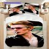 David Bowie Legend Threepiece Set 1 Duvet Cover 2 Pillowcase Without Core Bedding Set Soft And Comfortable Christmas Birthday Gift Bedding