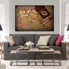 Vintage Decorative Map Wall Decor Background Living Home Study Studio Supplies Decorative Hanging Picture
