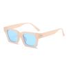 New Fashionable Square Frame Sunglasses Minimalist Design Sunvisor Goggles High Definition Lenses Sun Protection Glasses