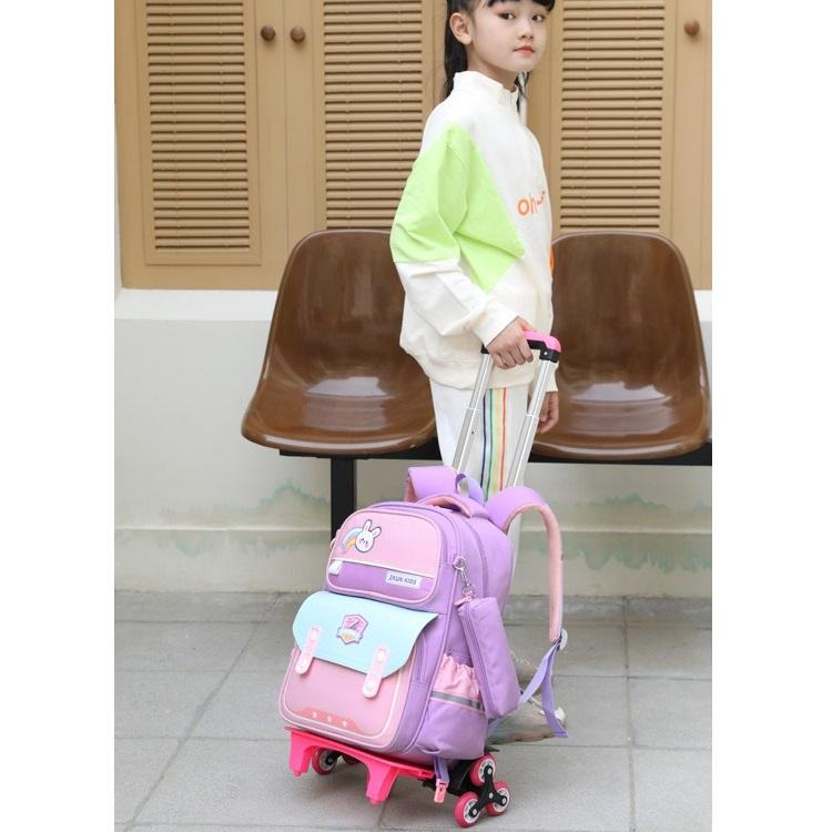 Rucsac cu role pentru școală Rucsac trolley ușor Rucsac pentru școala primară ZRY3163