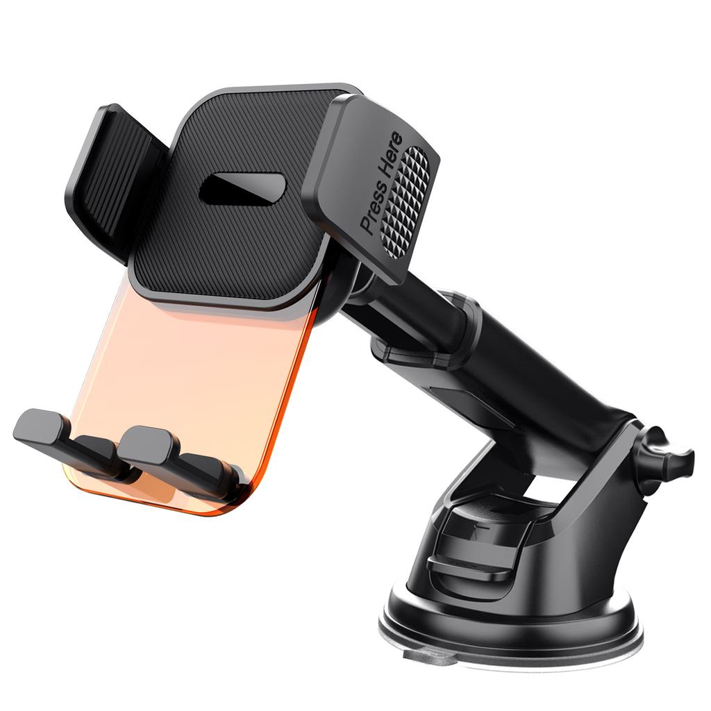 Multifunctional car mobile phone holder Car dashboard Windshield Suction cup retractable navigation mobile phone holder