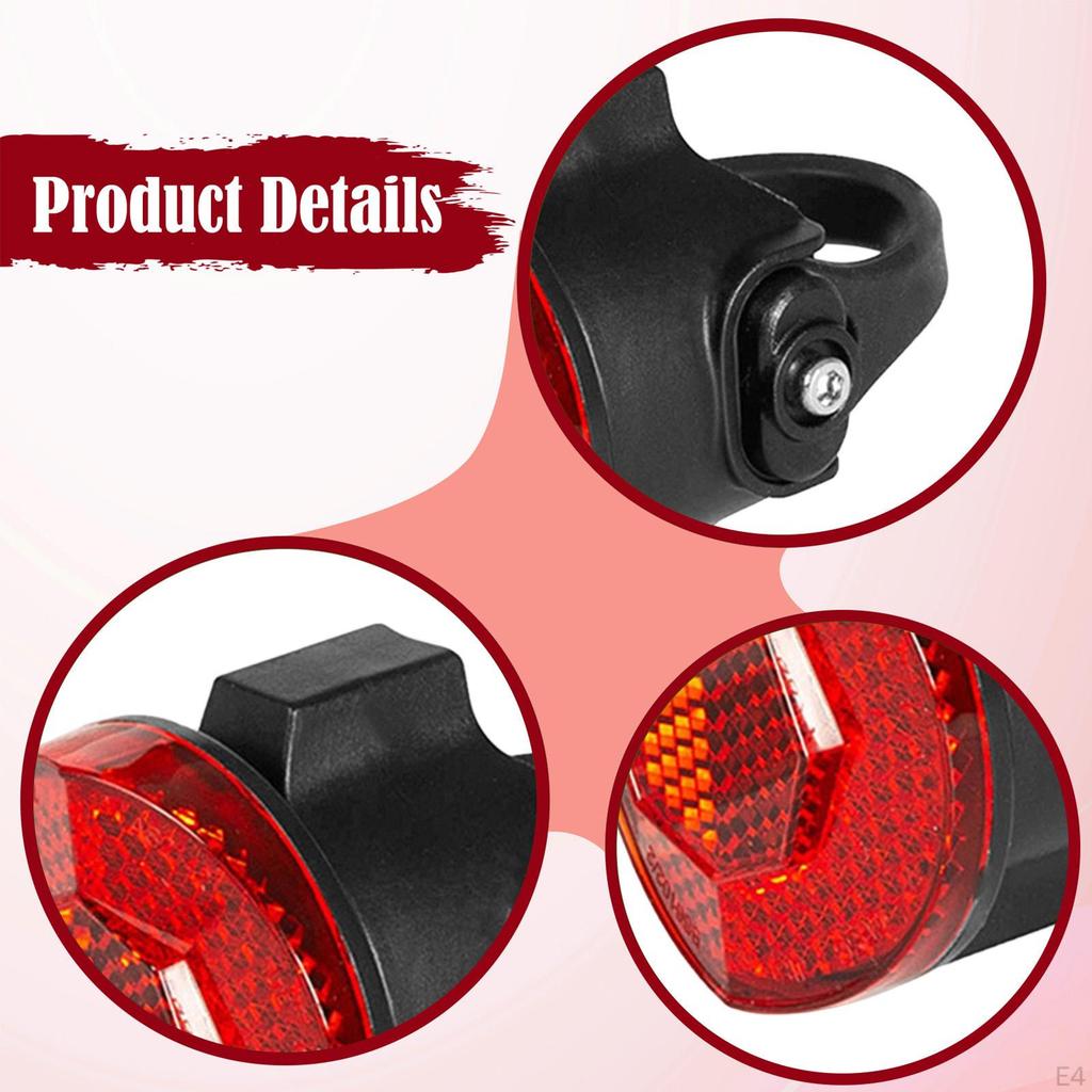 Bike Reflector Mount Holder Easy Installation for Sports