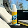 Sofa Stoffreiniger Schaum Multifunktional Spülfrei Tiefenreiniger Spray mit Schwamm Tuch Fleckenentferner für Auto Innenraum Küche Fett Bad