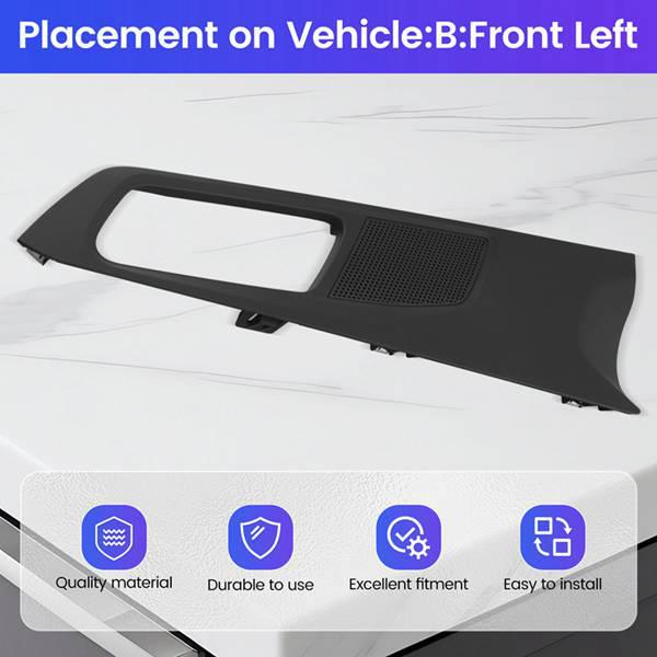 

98011479ZD: Front Left Door Trim Panel for Peugeot 308, New 308 T9, & New 408 T93. none