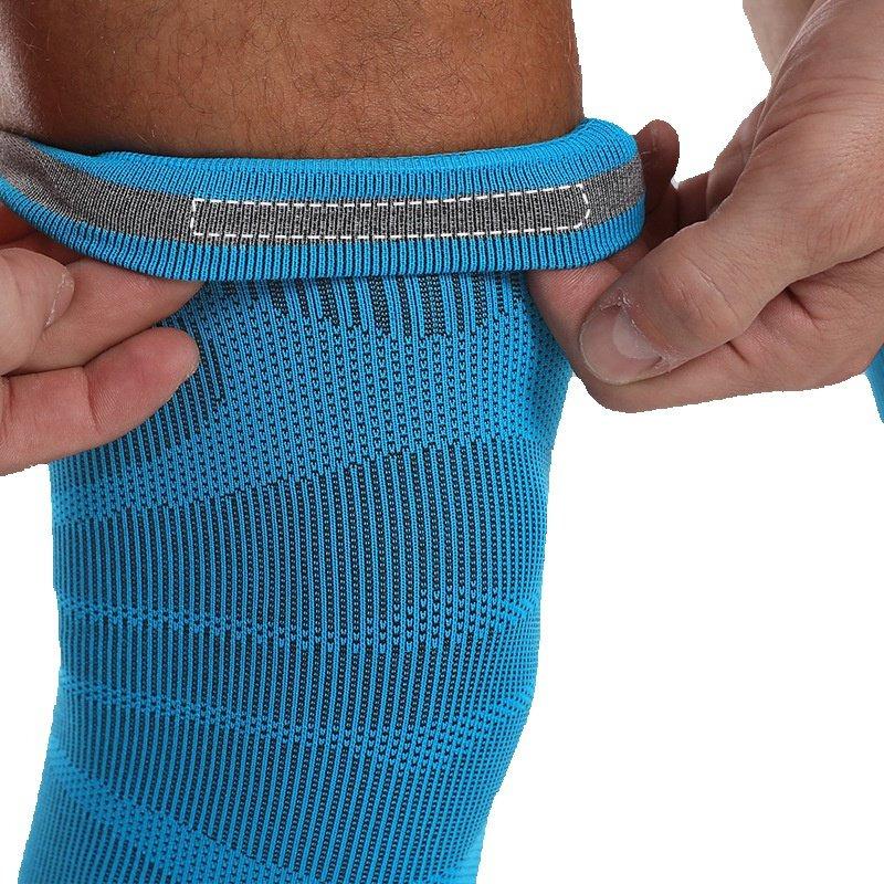 Sockenmaschine Ultradünne Laufspezifische Knieschoner, Badminton Springseil, Leichte Und Atmungsaktive Gelenkbeinschützer, Anti