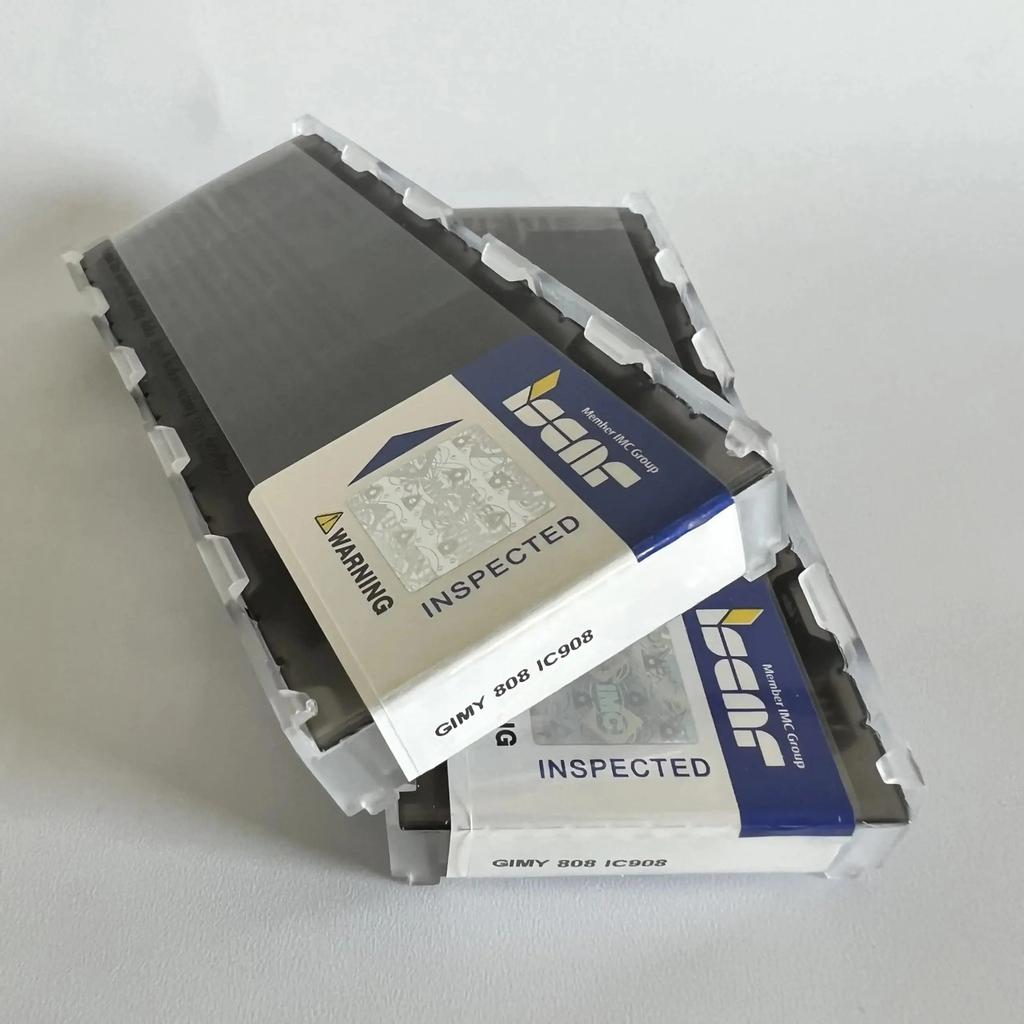 ISCAR / GIMY808 IC908 Industrial Indexable Carbide Inserts 10 Pcs
