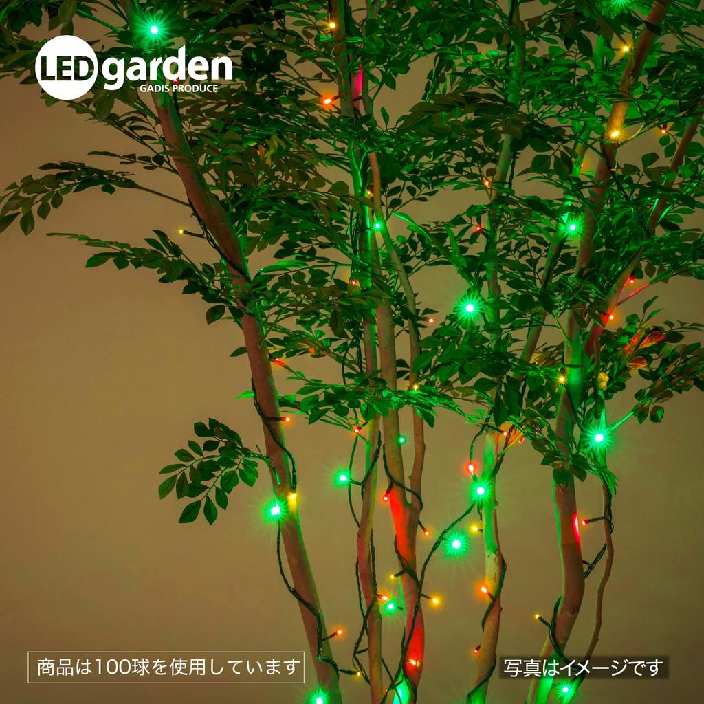 Takasho LIT-ST200M Garden Light, Straight, 200 Bulbs, Multi-Purpose, Total Length: Approx. 22.3m, Outdoor, Indirect Lighting, Waterproof, Warm Light,