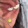 Demons Wing Shape Earrings Easy Maintenance Everyday Wear Fashionable Women Accessory Alloy Texture for Fashion Look