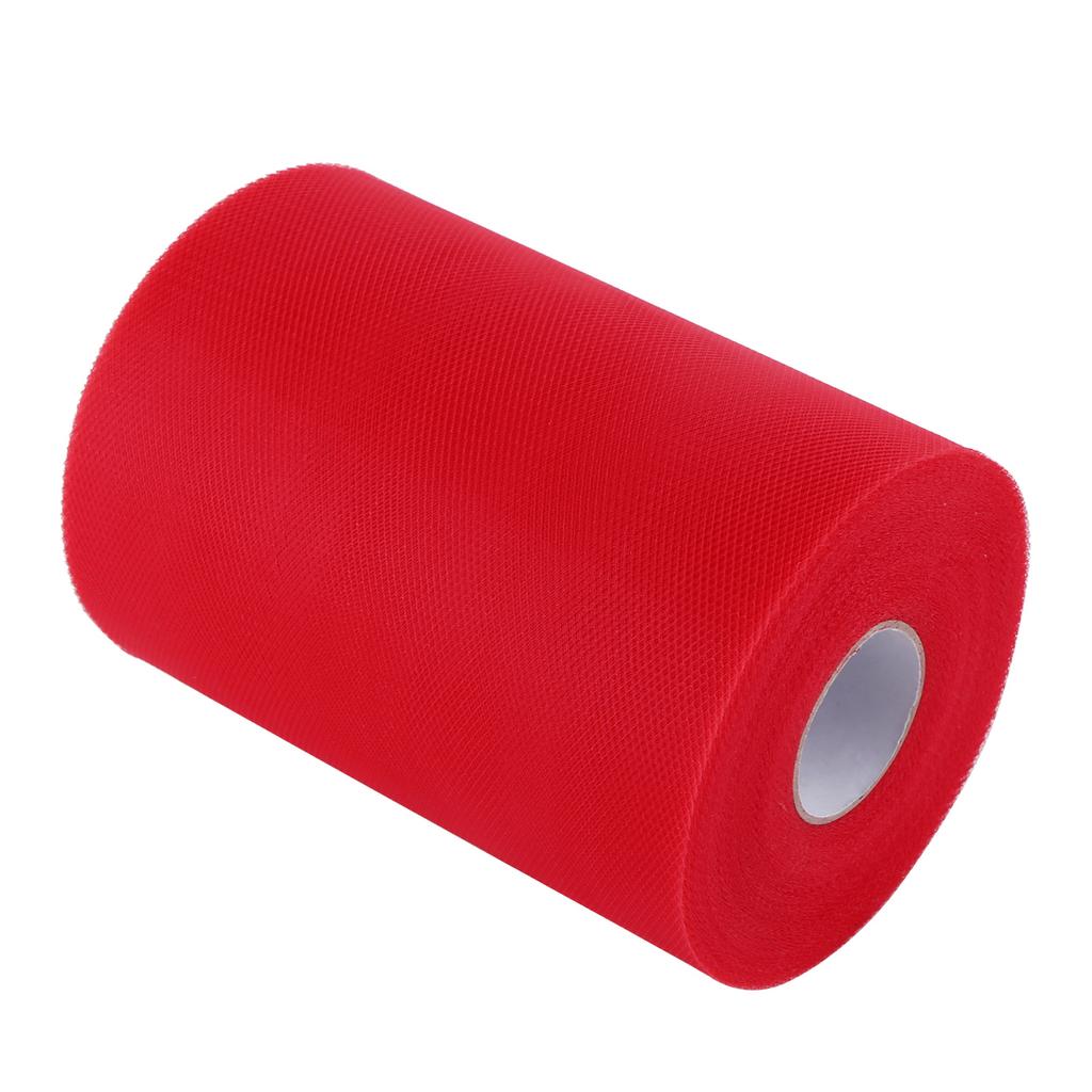15cm Wide X 100yd Tulle Rolls Spool Soft Craft for Wedding Bridal Festival(White)