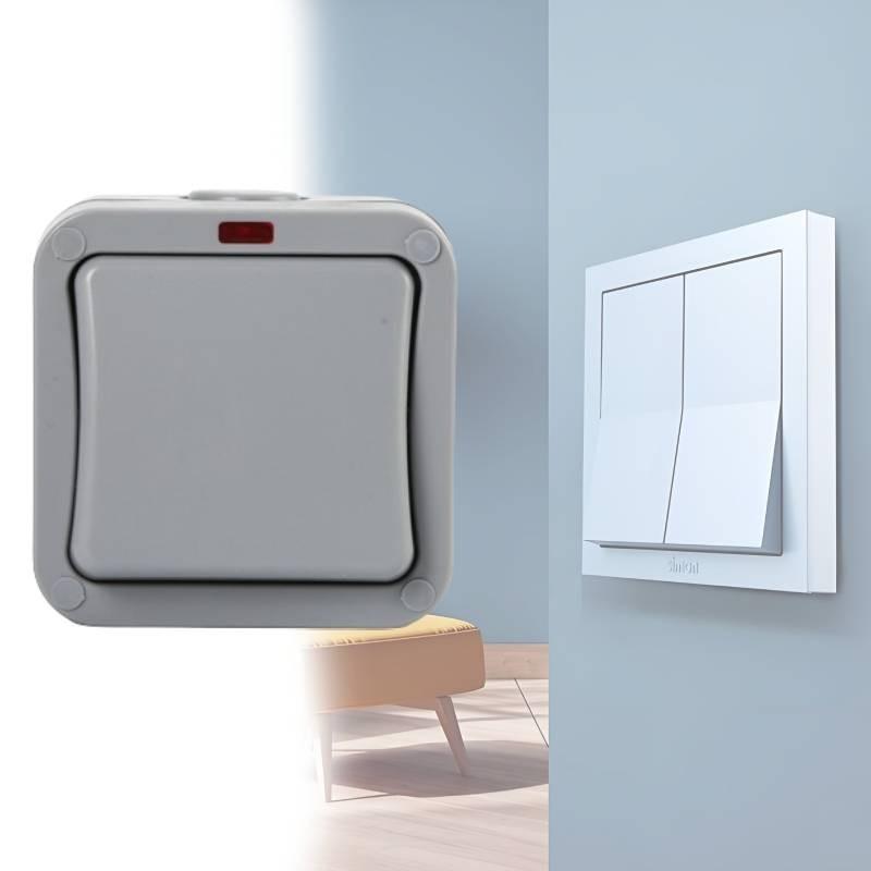 Outdoor Switch Wall Waterproof Single Control Switch Household Gadget Robust 20a