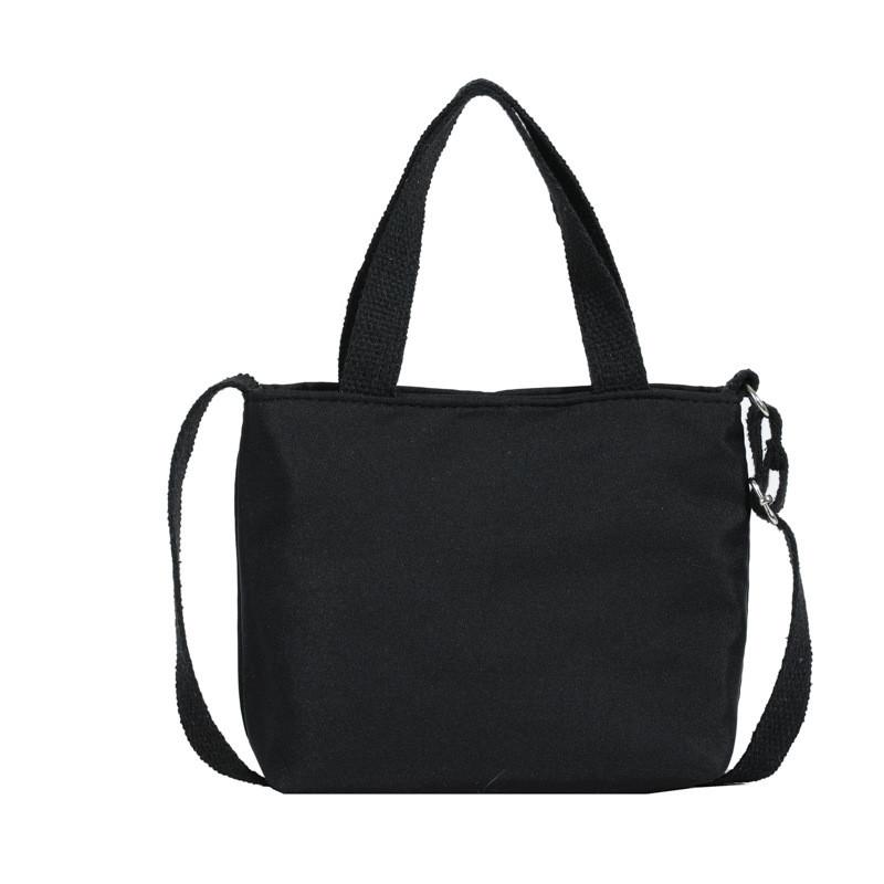 Stylish Unisex Kids Single Shoulder Bag Modern Lightweight Crossbody Purse For Children Black