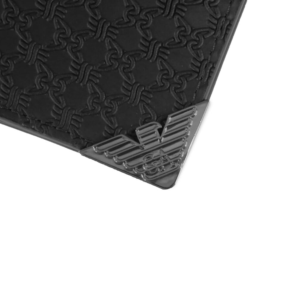 long wallet coin Y4R624 YQ82X Black [Emporio Armani] Men's bi-fold (with purse) [item]