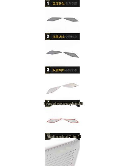 2020 CT4 Front Door Speaker Cover - Decorative Panel Sequin Accessory