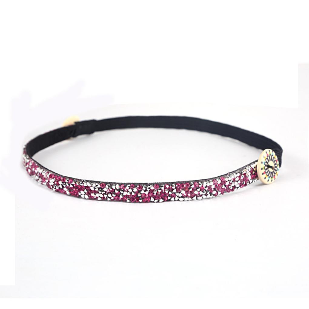 

Повязки на голову Блестящие Модные с Пуговицами Узкая Потовпитывающая лента Нескользящие Спортивные Головные Уборы Защита Ушей Повязка Обертка для Йоги Спортзала розы красного