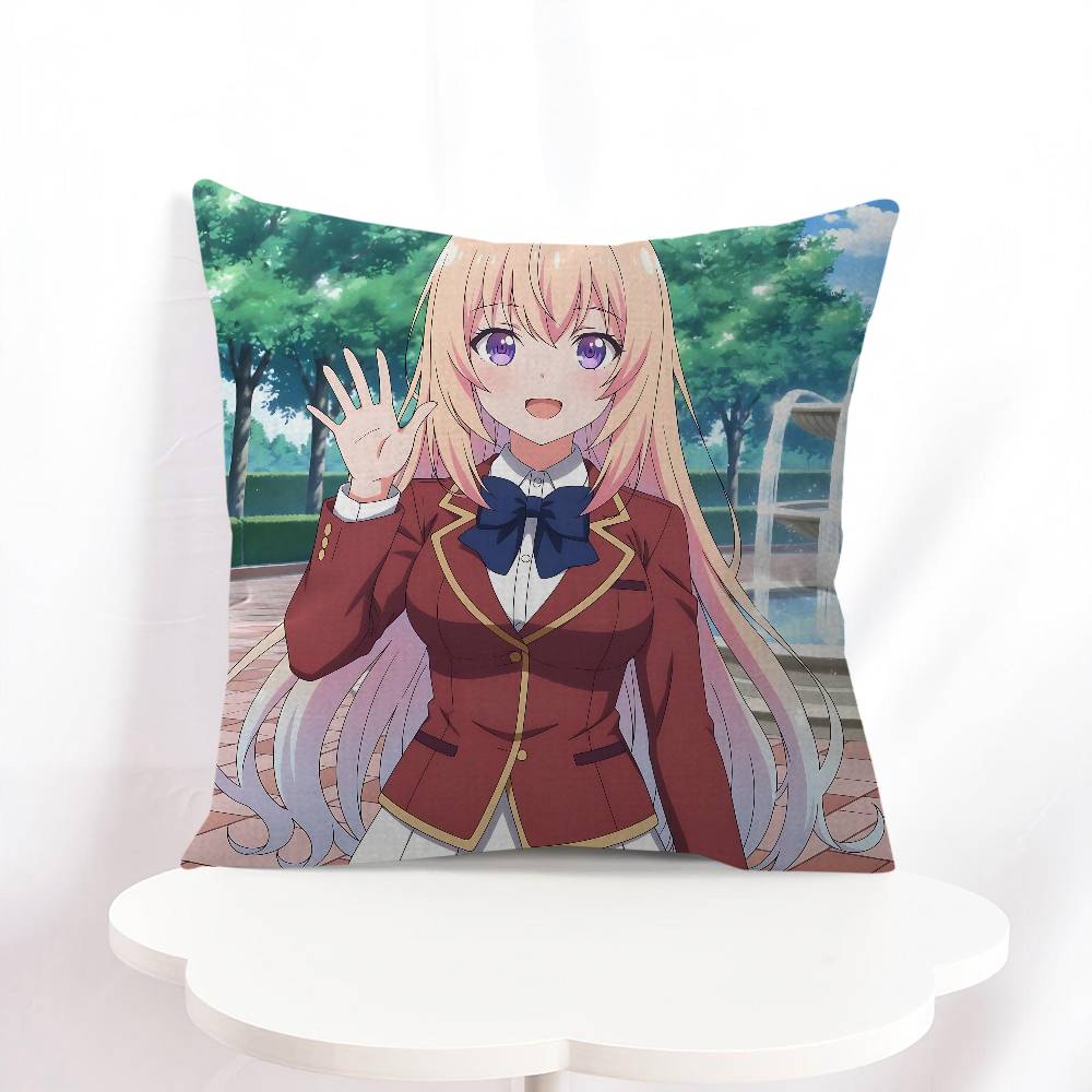 Honami Ichinose Cartoon Pillowcase Toon Gift Cushion Cover Bedroom Home Sofa Chair Seat Decor Pillow Case