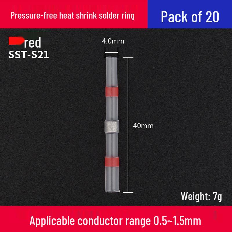 Solderless Waterproof Heat Shrink Wiring Terminal Connector