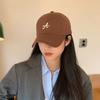 Alphabet Fashionable Embroidery Baseball Hat Adjustable Polyester Cap For Seasons All