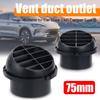 60mm/75mm Car Heater Duct Pipe Joiner Connector Air Vent Ducting Outlet Exhaust Joiner Connector For Eberspacher Webasto