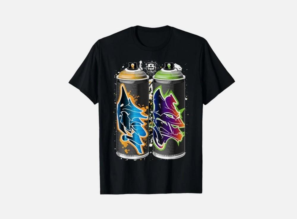 

Graffiti Fat Cap Spray Paint Cans The Pillars of Urban Art Gift Unisex TShirt Unisex T-Shirt S