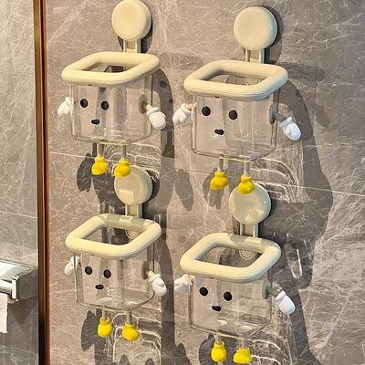 Sevimli Saklama Düzenleyici: Banyo Rafı, Mutfak Saklama Kutusu, Makyaj Masası Düzenleyici, Mendiller, Diş Fırçaları, Kozmetikler ve Jiletler için Çekmece