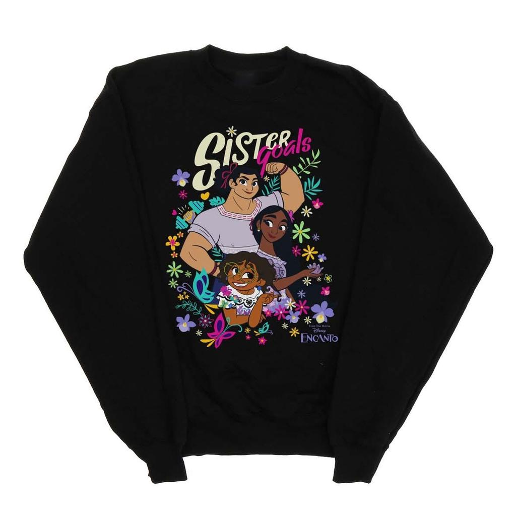 Disney Girls Encanto Sister Goals Sweatshirt