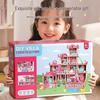 DIY Princess Castle Dollhouse Playset for Girls
