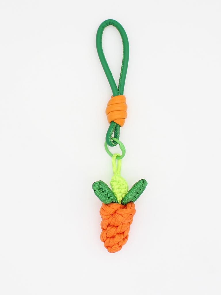 Cute and Childlike Hand-woven Carrot Flower Keychain Mobile Phone Pendant Bag Jewelry