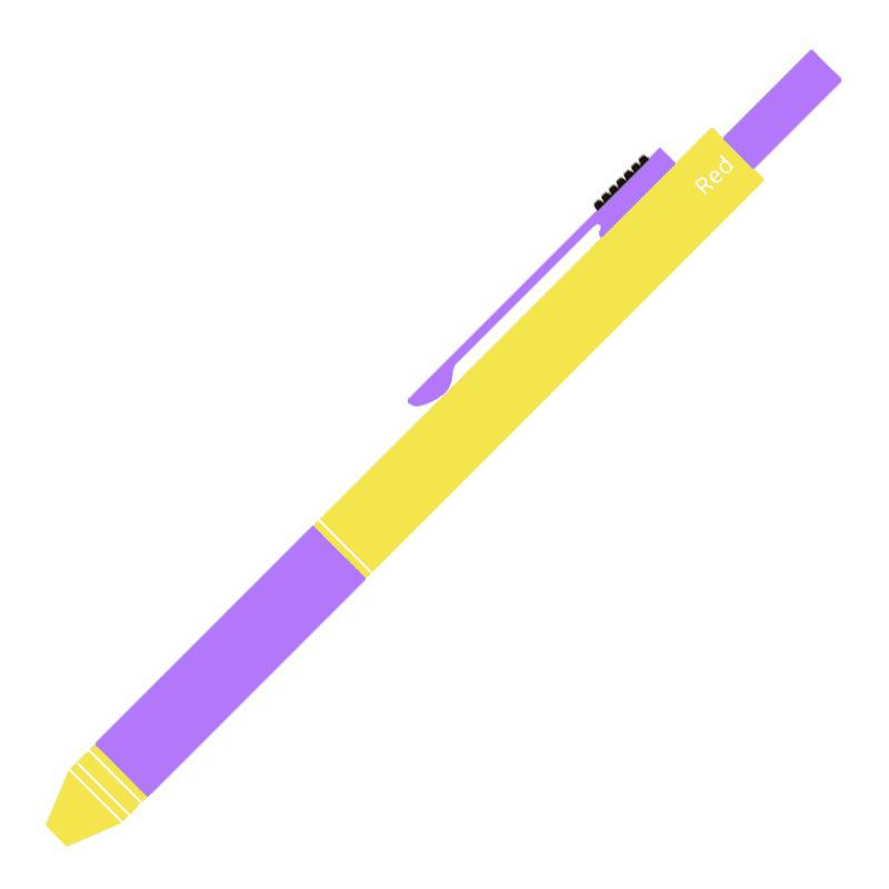 4-in-1 Multifunktionsstift: Mehrfarbiger Kugelschreiber, Druckbleistift, Gelstift mit Schwerkraft-Sensor-Technologie