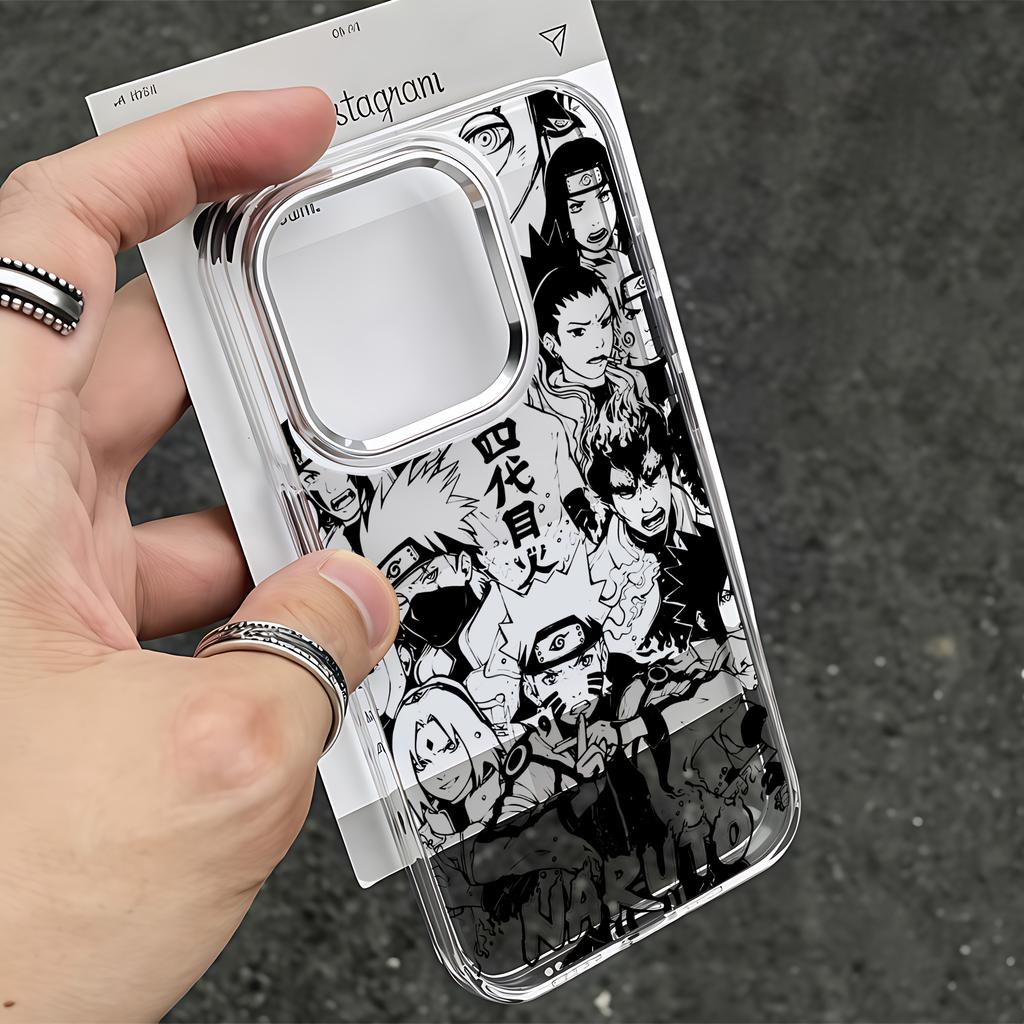 Anime N-Narutos Phone Case For iPhone 17e 17 16e 16 15 14 13 12 11 mini Pro Max X XR XSMAX 8 7 Air Plus Clear