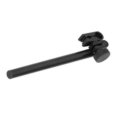 Dial Indicator Holder Bar with Swivel Dovetail Clamp 6mm 8mm Hole 120mm Length Aluminum Alloy Dial Indicator Height Gauge Bar