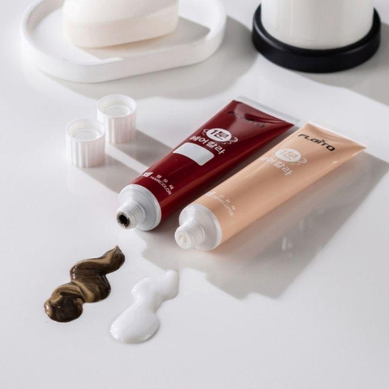 FLAITO Candy Speed 1-Minute Self-Dyeing Agent, 60g Oxidizer 60g Hair Dye 5N light brown