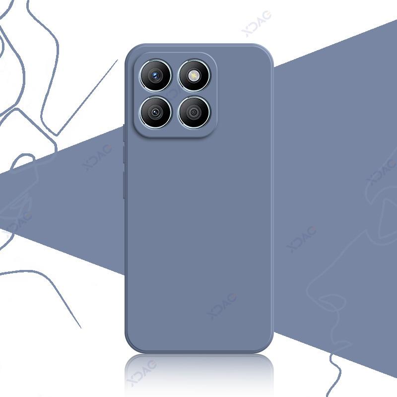 Pouzdra na mobilní telefon pro Honor X8B HonorX8b 6,7" Global 360 Měkké Luxusní Čtvercové Tekuté Silikonové Zadní Kryt Vodotěsné Sáčky