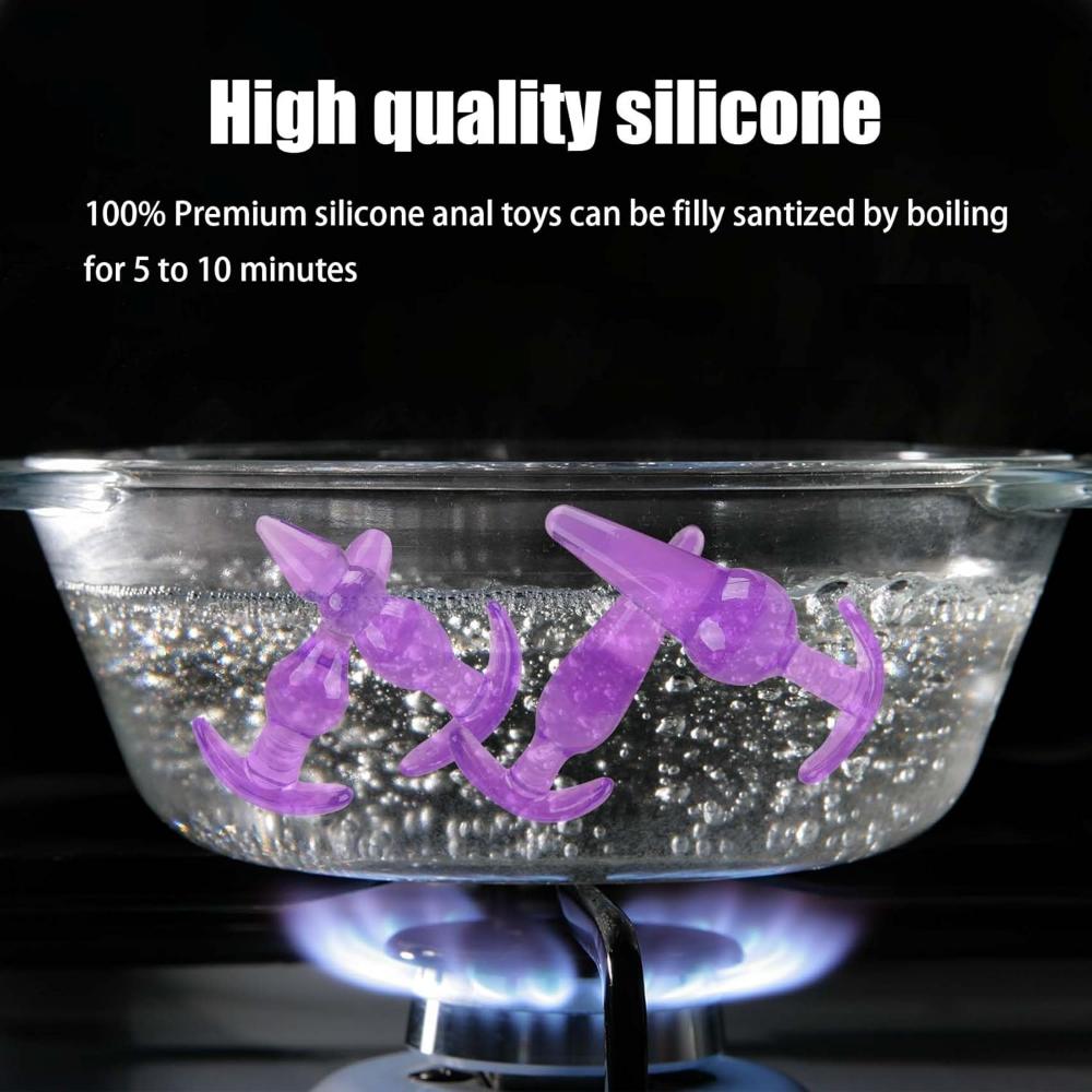 Weiche Silikon Analplugs Analkugeln Dildo Buttplug Prostata Massage Unisex Sexy Stopper Erwachsenen Sexspielzeug für Männer Frauen Erwachsenenspiele
