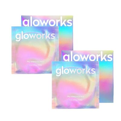 Gloworks Philly Ampul Pedleri 2 kutu (14 yaprak) / İpek iplik pedleri, 14 yaprak