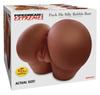 PET - Brown Realistic Buttocks with Vaginal and Anal Holes