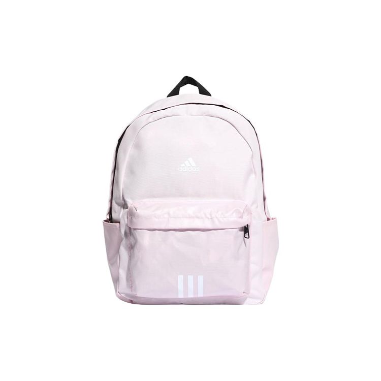 Adidas Classic Sports Badge Three Stripes Recycled Polyester Backpack Women Backpack Clear-Pink HZ2475 Clear Pink